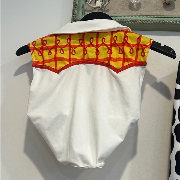 Dolls Kill Jessie Toy Cowgirl Story chaps & hat costume women’s xl nwot - Picture 5 of 8